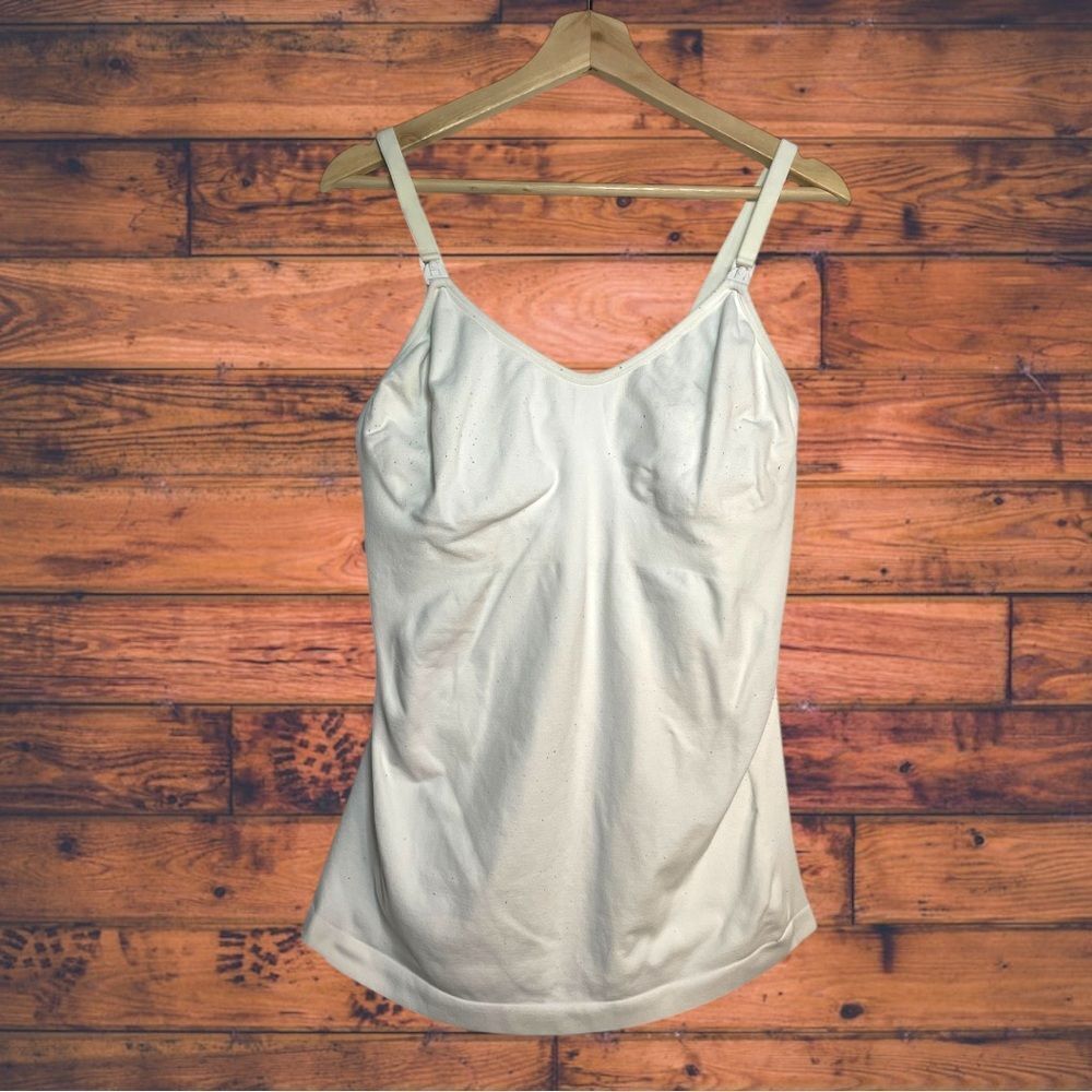 5 for $25🔥Trims White Maternity Nursing‎ Tank Top XL